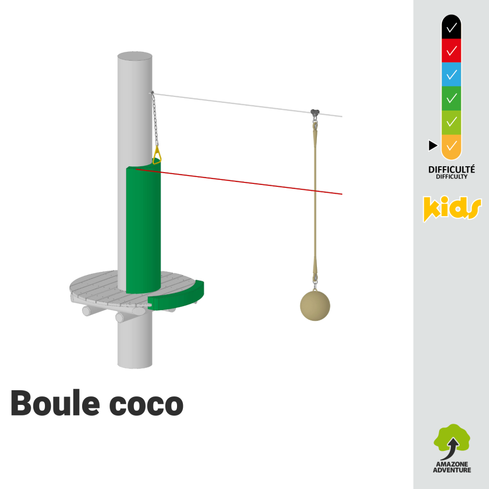 Boule coco