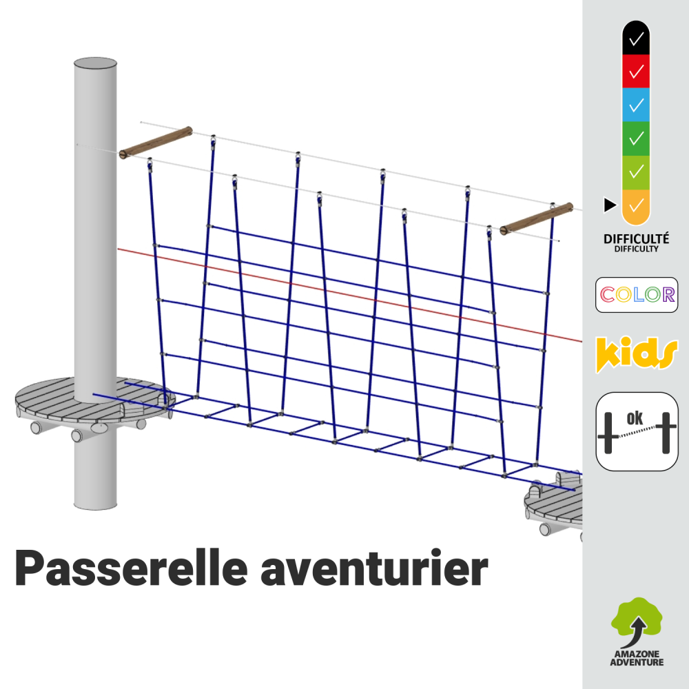 Passerelle aventurier