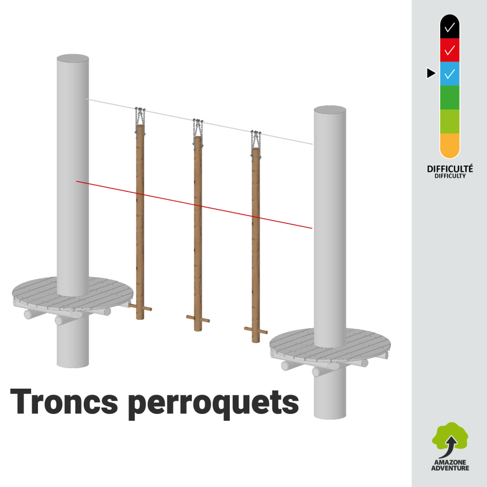 Troncs perroquet