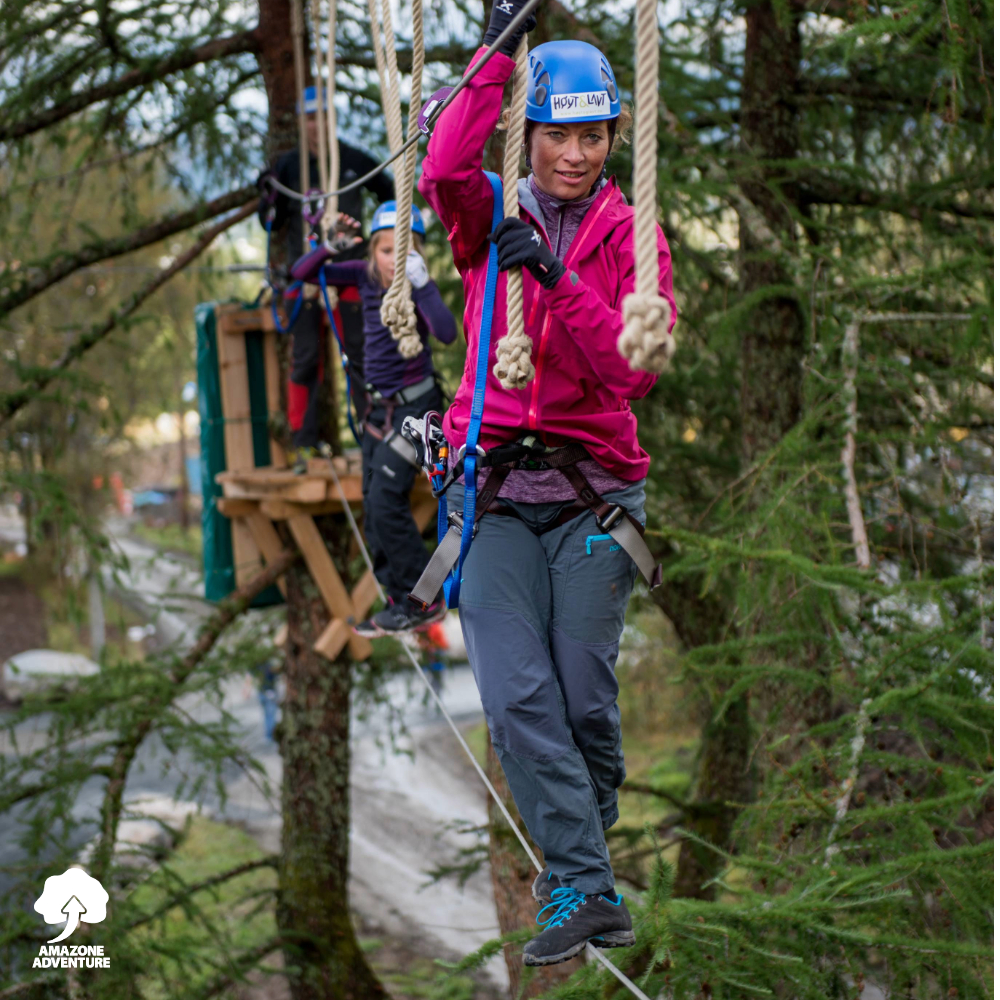 corde equilibristes amazone adventure