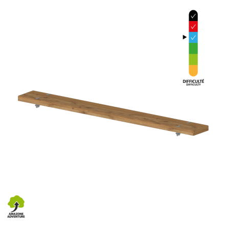 Planche en long équipée