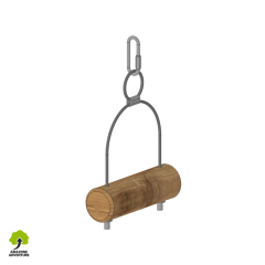 ETRIER CABLE ET BOIS
