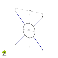 Module Soleil pour parcours accrobranche