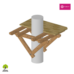 Kit PLATEFORME CLOU TRIANGLE [1500 x1500 mm]