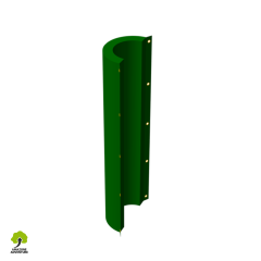 Matelas de protection préformé pour arbre [D<400 mm]