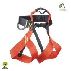 Harnais DRAGON CiLAO : enfilage rapide sans réglage, auto‑ajustable et sécurisé. Idéal pour parcs aventure à fort trafic. Confort, efficacité et sécurité.