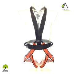 une version économique et plus légère du harnais intégral CIDJAY adaptée aux parcs accrobranche.