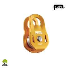 La poulie fixe de la marque française PETZL est poulie compacte et polyvante por la réalisation de mouflage et de déviation de charges. 