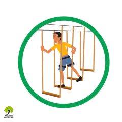 Pictogramme de signalétique : Picto Trapezes.