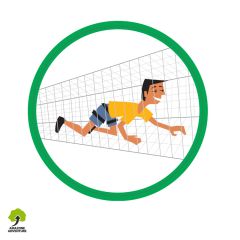 Pictogramme de signalétique : Picto Tunnel Filet