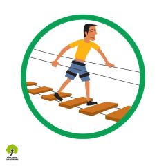 Pictogramme de signalétique : Picto Passerelle.