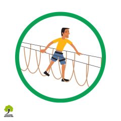 Pictogramme de signalétique : Picto Cordes En U