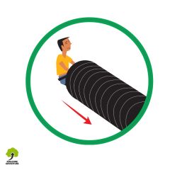 Pictogramme de signalétique : Picto Toboggan tunnel
