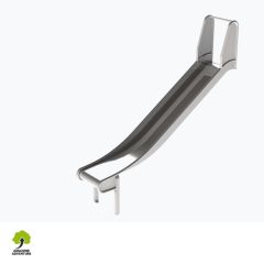 Toboggan inox conforme aire de jeux