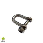 Manille Droite Inox - M6 - avec écrou