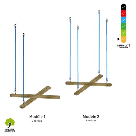 Croisillons suspendus