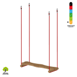 Balancelle suspendue corde armée