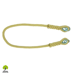 Corde PP 2 anneaux [Ø24 x 2 500 mm]