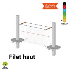 Filet pour filet haut [La 4 m] - faible passage