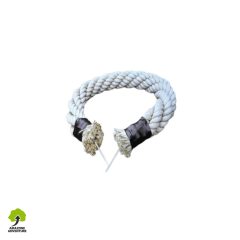 Corde à marcher boa avec âme métallique pour construction d'aire de jeux et parcours accrobranche