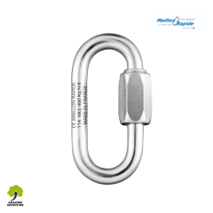Maillon rapide normal inox